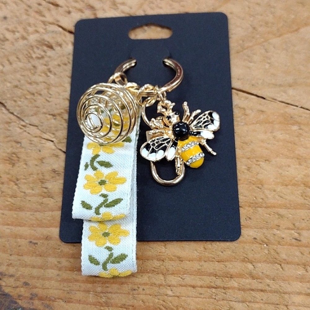 New Bee Keychain